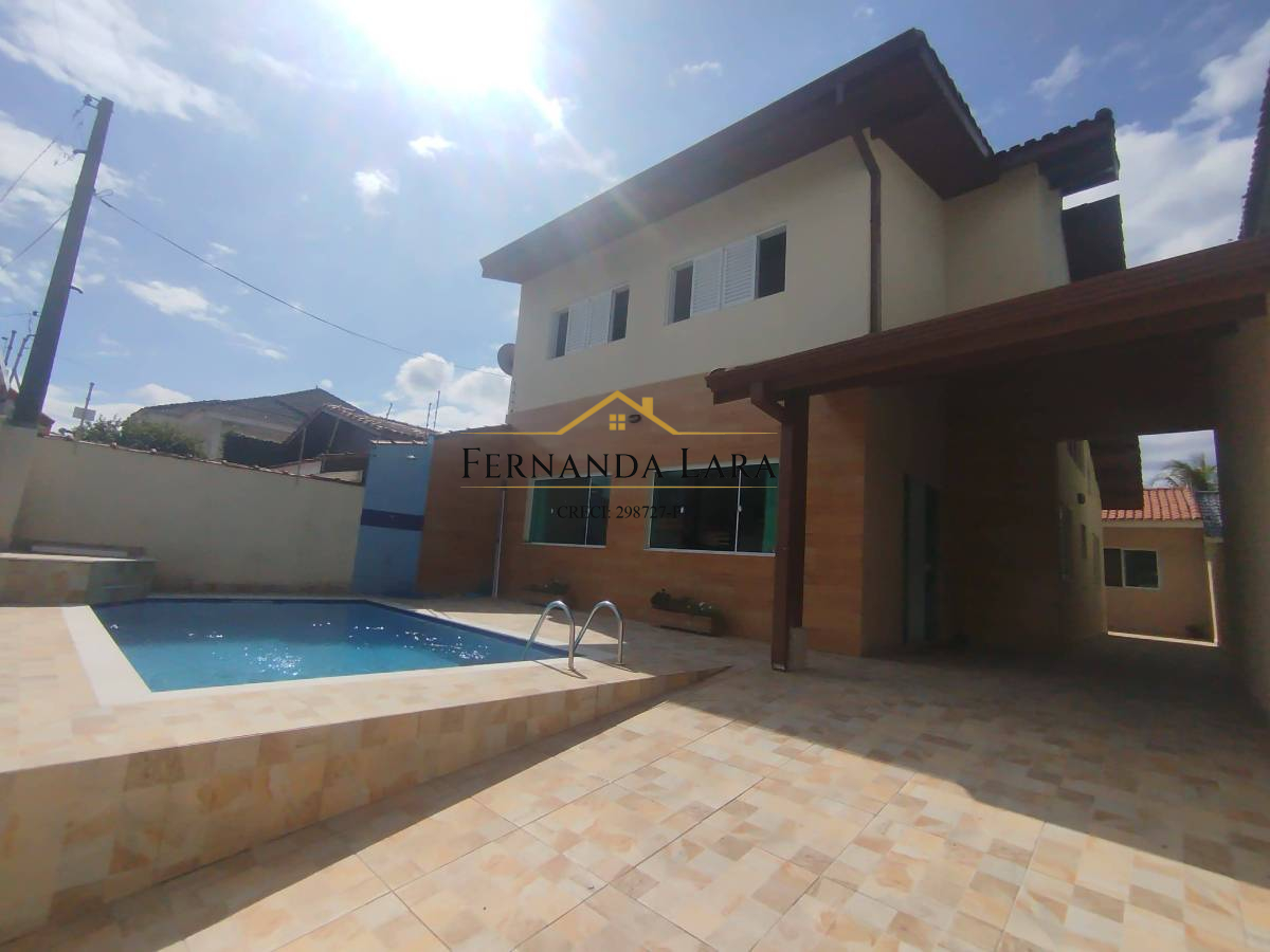 Casa para alugar em Peruíbe, Parque Balneário Oasis, com 5 quartos - Fernanda Lara Corretora